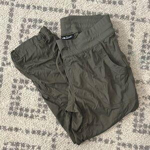 The North Face Olive Green Women's Cropped Pants